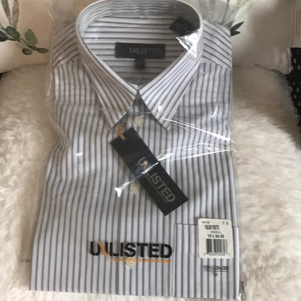 Unlisted means Dress shirt